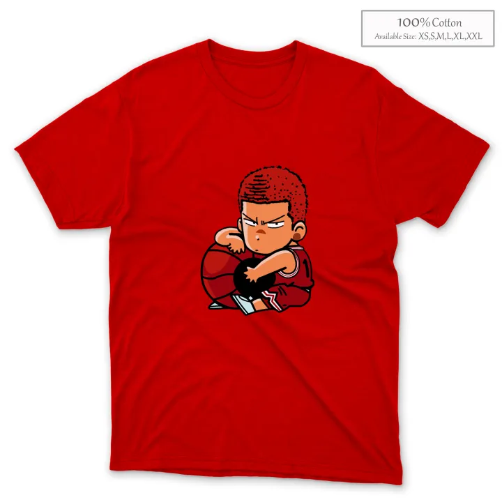 Slam Dunk Sakuragi Rebound King Chibi Shirt (A37) Lazada PH
