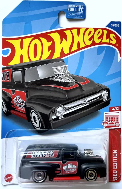 Hot Wheels - Red Edition - '56 Ford F-100 Black (38B) | Lazada PH