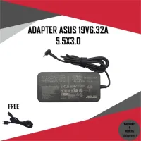 ADAPTER NOTEBOOK ASUS 19V6.32A*5.5X3.0 SLIM / สายชาร์จโน๊ตบุ๊ค เอซุส + แถมสายไฟ