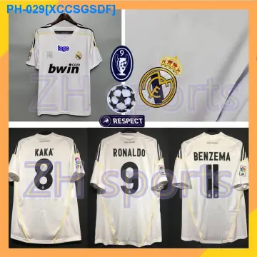 Cristiano Ronaldo Real Madrid 2010 2011 Purple UEFA Jersey Camiseta Shirt L