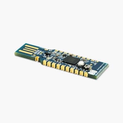 NRF52840 USB Dongle Development Module Bluetooth Development Module Support Programming RGB LED Green LED Button and 15GPIO for Eval