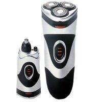 Sonar Shaver เครื่องโกนหนวด พร้อมตัดขนจมูก รุ่น SN-9299 ใบมีด3 ชิ้นพร้อมที่รองตัด ตัดได้เกลี้ยงเกลา