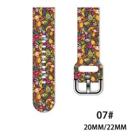 ertgga 20mm 22mm Band for Samsung Galaxy Watch 3/46mm42mm/active 2/46 Gear s3 Frontier/S2/Huawei GT 2/2E silicone strap Cartoon