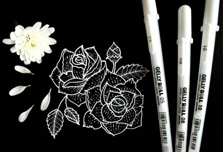 3pcs-sakura-gelly-roll-gel-pens-highlight-marker-for-journaling-art-drawing-classic-white-ink-assorted-point-fine-medium-bold