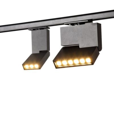 NEW 12W 24W LED Track Light Clothing Shop store Showrooms Exhibition Spotlight Lighting System CREE LED Ceiling Rail Spot light