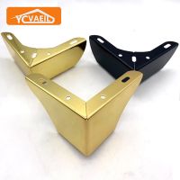 4pcs Metal Furniture Legs for Table Foot Modern Gold Coffee Chair Sofa Legs Dressers Bathroom Cabinet Replacement Foot Hardware Furniture Protectors R