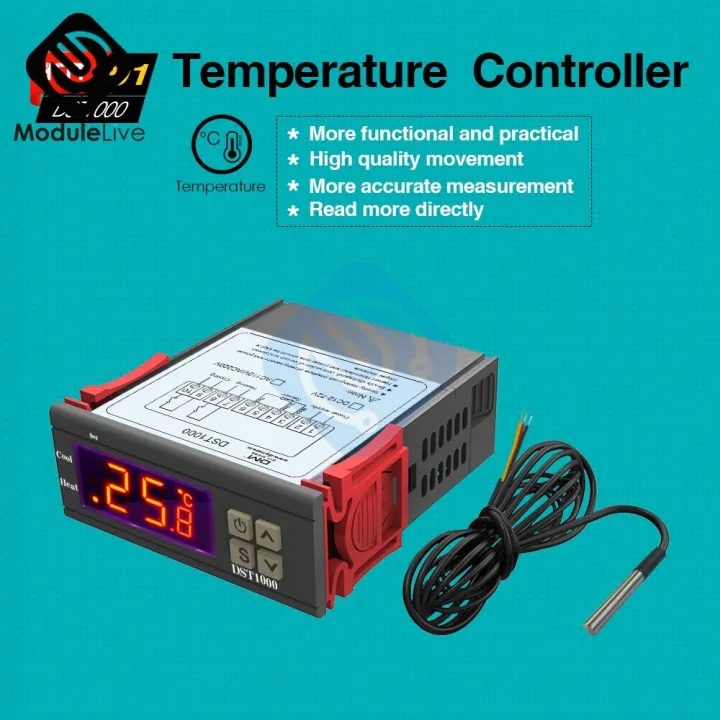 DST1000 Single Display Digital Temperature Controller Control ...