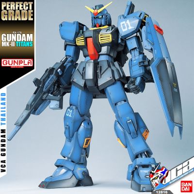 BANDAI GUNPLA PERFECT GRADE PG 1/60 GUNDAM MK-II TITANS MK II โมเดล กันดั้ม กันพลา VCA GUNDAM