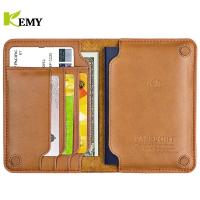 ซองใส่พาสปอร์ตหนังแท้ Passport Cover Passport-Cover Russia Case For Car Driving Documents Travel Wallet Organizer Case-WUIHS SHOP