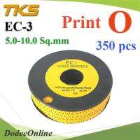 เคเบิ้ล มาร์คเกอร์ EC3 สีเหลือง สายไฟ 5-10 Sq.mm. 350 ชิ้น (พิมพ์โอ O ) รุ่น EC3-O