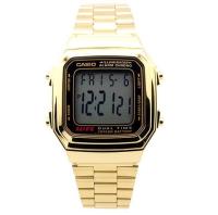 ของแท้100% คาสิโอ นาฬิกาข้อมือ Casio Standard รุ่น A178WGA-1A Gold สีทอง ประกัน1ปี ร้าน Time4You T4U