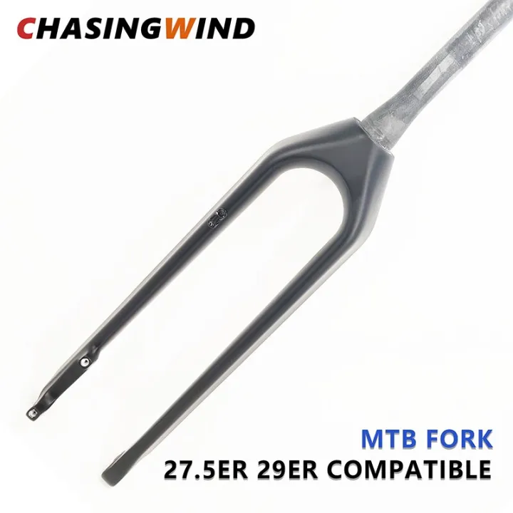 CW Carbon MTB Fork 27.5Er/29Er Fork For Bicycle Thru Axle 100*15 Mtb 29
