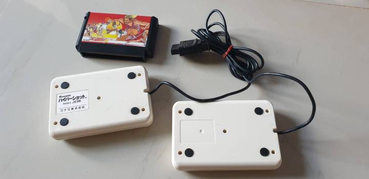 ชุดจอยแข่งเกมส์กีฬา-จอยวิ่งแข่งของเครื่องเกมส์-famicom-มีตลับเกมส์-จอยให้ครับ