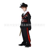 [COD] Childrens professional costume play childrens blue heroic suit