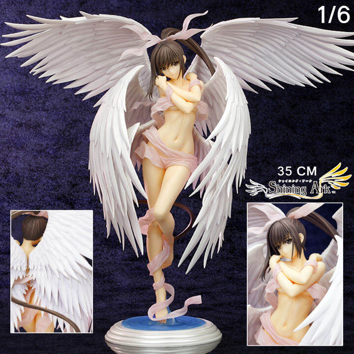 figure-ฟิกเกอร์-skytube-จากเกมส์-shining-ark-blade-wind-koumyou-no-shitenshi-ไชน์นิง-อาร์ค-เบลด-วินด์-เคลฟเวอร์-เซราฟ-sakuya-ซาคุยะ-1-6-mode-seraphim-ver-anime-hobby-โมเดล-ตุ๊กตา-อนิเมะ-การ์ตูน-มังงะ-