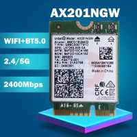 2.4Gbps Wifi 6 Wireless Card For Intel AX201 AX201NGW CNVio 2 Bluetooth 5.0 Network Wifi Card Adapter 802.11ax/ac Windows 10