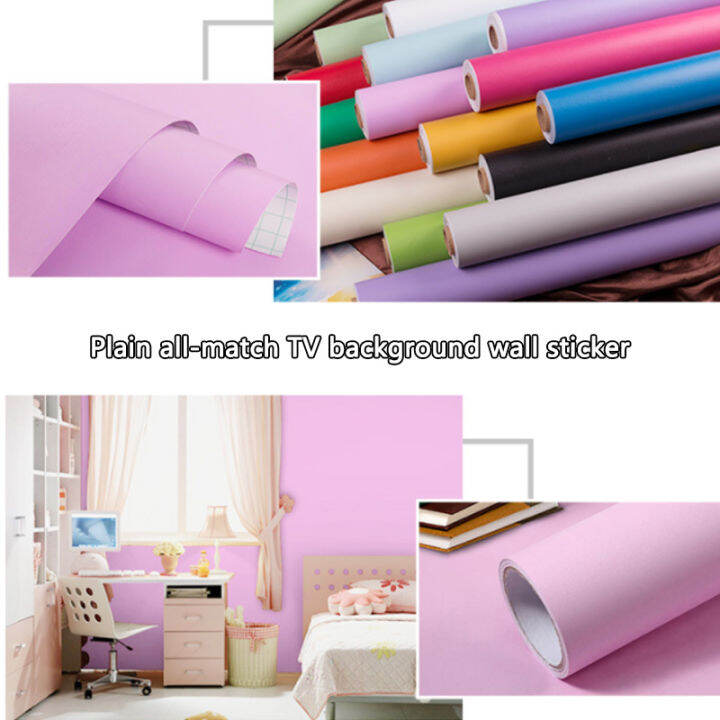 hot-5m-glossy-solid-self-adhesive-vinyl-wallpaper-pvc-waterproof-film-contact-paper-furniture-desktop-wardrobe-stickers-removable