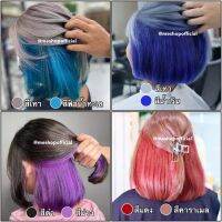 ทรีทเม้นท์เปลี่ยนสีผม สีปิดหงอก ยาย้อมผม สีย้อมผม ติดดีมาก ติดทนนาน กลิ่นหอมมาก