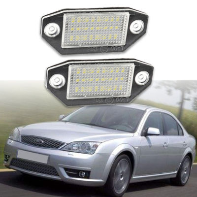 12V 24 LED Number License Plate Light Lamp for Ford Mondeo MK3 2000-2007