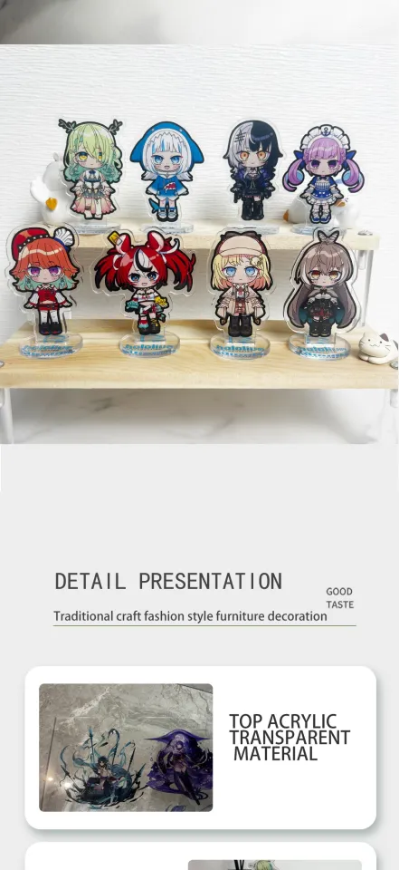 Bang Dream Hello Happy World P1 Anime Characters Acrylic Display Stand  Model Office Desktop Sign Gift Doll Collection Props 15cm