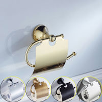 Retro ss Bathroom WC Tissue Paper Towel Holder Wall Mounted Gold Toilet Paper Holder Antique Roll Shelf Bathroom Decoration