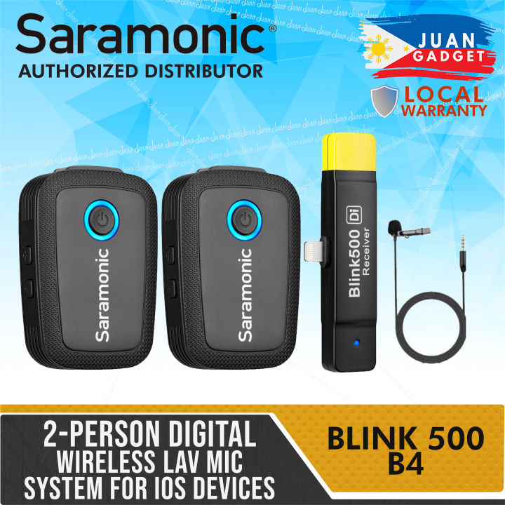 Saramonic Blink 500 B4 2-Person Digital Wireless Omni Lavalier