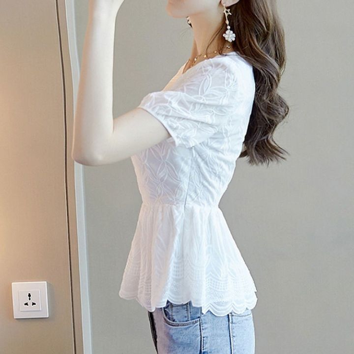 cod-super-small-shirt-2022-and-new-waist-temperament-korean-version-covering-belly-for