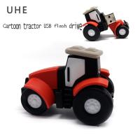 USB stick pen drive 4GB 8GB 16GB 32GB 64GB cartoon Tractor usb flash drive high quality memory stick creative gift pendrive