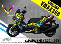 สติ๊กเกอร์สสำหรับติดรถ X-MAX - ลาย AGV