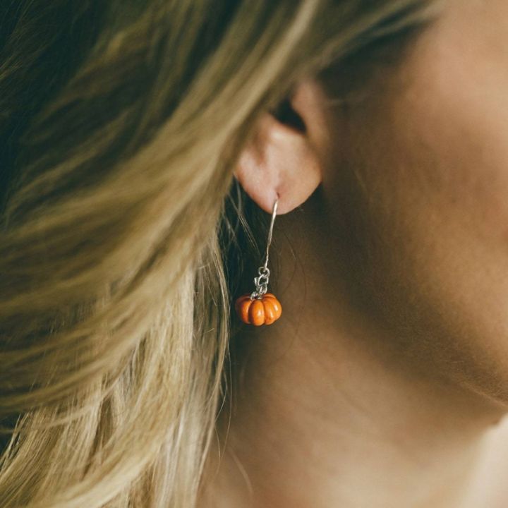น่ารักฟักทอง-dangle-ต่างหูผู้หญิงแฟชั่น-drop-ต่างหู-gothic-unique-alloy-ต่างหูเครื่องประดับ-halloween-gift