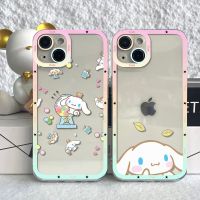 1 Sanrio Cinnamoroll เคสโทรศัพท์เด็กสำหรับ Iphone 14 Plus 13 12 Mini 11 Pro Max 8 7 Plus Xs X Xr ซิลิโคน