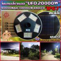 ( Wowowow+++) NEW  ไฟถนนโซล่าเซลล์ รุ่น -20000W-W (แสงขาว) ทรงจานบิน เเบตเตอรี่อึด สว่างถึงเช้า สปอร์ตไลท์พลังงานแสงอาทิตย์ *ไม่ ราคาสุดคุ้ม พลังงาน จาก แสงอาทิตย์ พลังงาน ดวง อาทิตย์ พลังงาน อาทิตย์ พลังงาน โซลา ร์ เซลล์