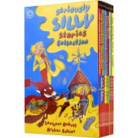 Seriously silly stories 10 nonsense fairy tales English original imported 5-7 years old 10 volumes of the underwear of the wolf emperor wearing a little red hat childrens English primary Bridge Book stupid jack