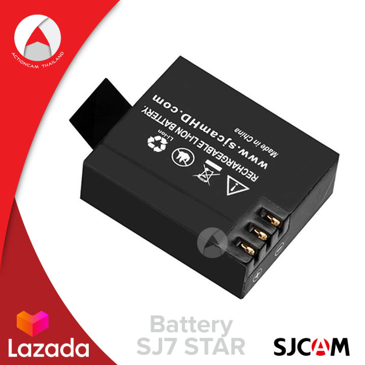 sjcam-battery-1000-mah-for-sj7-star-อุปกรณ์กล้อง-อุปกรณ์เสริม-กล้อง-action-camera-กล้องแอคชั่นแคม-กล้องแอคชั่น-action-cam-กล้องแอคชั่น-camera