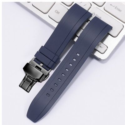 [มาแรง] สายนาฬิกายาง20มม. 22มม. 24มม. สายซิลิโคนแบบปลดได้อย่างรวดเร็วสำหรับ Galaxy Watch 3 45มม. 41มม. สำหรับ Amazfit Huawei GT 2 Honor