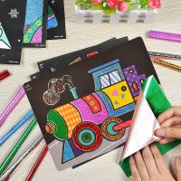 【CC】✑  Transfer Painting Crafts Kids And Educational Children Cartoon