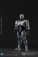 ของเล่น Hiya ROBOCOP: ROBOCOP เครื่องชั่ง1:18ขนาดเล็กตุ๊กตาขยับแขนขาได้4นิ้ว