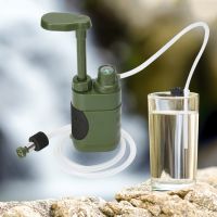 ┇♣◎ Outdoor Water Filter Straw Water Filtration System Water Purifier for Family Preparedness Camping Equipment Hiking Emergency