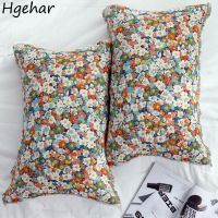 【hot】﹉❁☍ 2pcs Floral Tassels Pillows Cover Household Cotton Pillowcase Textile Non-slip Four Seasons