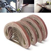 10Pcs Sanding Abrasive Belt 10x330mm For Metal Wood Grinding Sander 40-180Grit Sanding Belts Polishing Accessories