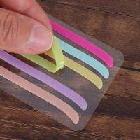 3Pair Colorful Silicone Eyelash Perm Pad Stripe Lamination Recycling Lashes Rods Shield 3D Eyelash Lifting Eyelash Curler Tool