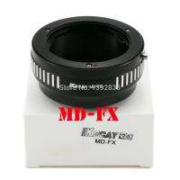 【HOT SALE】 IT INTERNATIONAL Kecay อะแดปเตอร์เลนส์ MD-FX ความแม่นยำสูงสำหรับเลนส์ยึดมินอล MD MC สำหรับอะแดปเตอร์เมาท์ Fujifilm X-Pro1 FX Mount-สีดำ