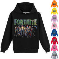 Fortnites เสื้อสเวตเตอร์ผ้าฝ้าย65% 9สีแขนยาวสไตล์เกาหลี + เส้นใยโพลีเอสเตอร์35% เสื้อฮู้ดอนิเมะรองเท้าแตะเด็กผู้ชายหรือหญิงและฤดูใบไม้ร่วงเสื้อผ้าเด็ก0000