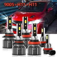 LED Car Fog Light Headlight Bulbs Auto Driving Headlamp Lamps 6000K 12V For Honda Civic 2016 2017 2018 2019 2020 Bulbs  LEDs  HIDs