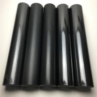 【CW】 6D Carbon Vinyl Wrap Film Car Wrapping Foil Console Computer Laptop Cover Motorcycle