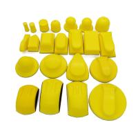 ▫▣ Hand Sanding Block Sanding Pads Pu Sander for Sandpaper Sanding Discs Holder abrasive tools Polishing Hook-Loop