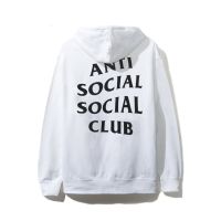 [ของแท้] เสื้อฮู้ด Anti Social Social Club Emblem White Hoodie ของแท้