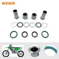 OTOM Motorcycle Rear Swingarm Suspension H-Type Rocker ARM Maintenance Parts Oil Seal Bushing Bea Set For KAWASAKI KX KXF