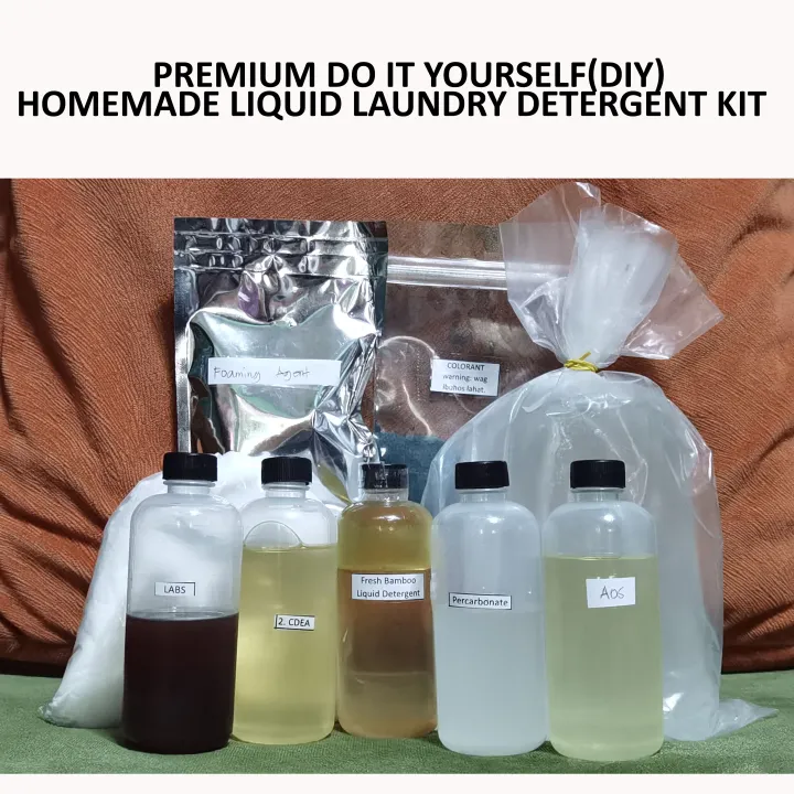 Premium Do It Yourself(DIY) Liquid Laundry Detergent KitRaw Materials
