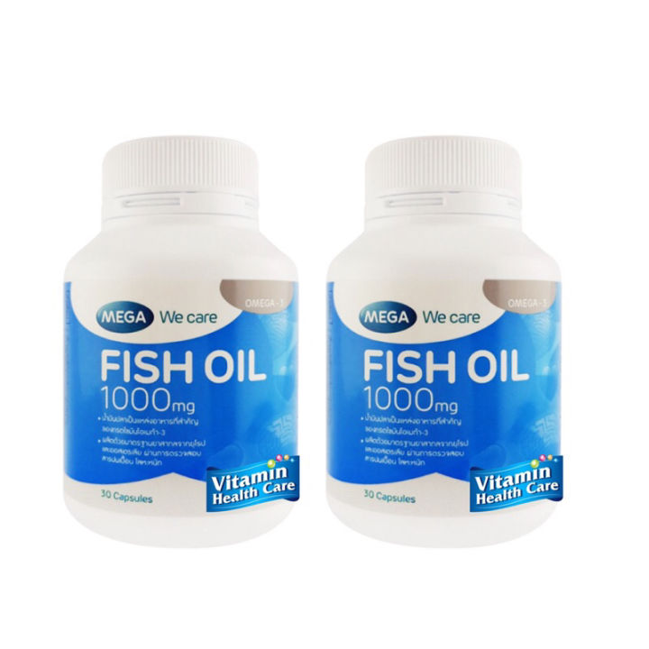 แพ๊คคู่ถูกกว่า-mega-we-care-fish-oil-1000-mg-30-capsules-น้ำมันปลาสูตรเข้มข้น-1-000-mg